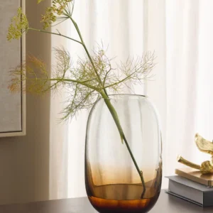 Amber Cooper Glass Ombre Vase